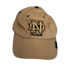 University of Notre Dame Officially Licensed Cotton Khaki Hat‎ Adjustable Sports